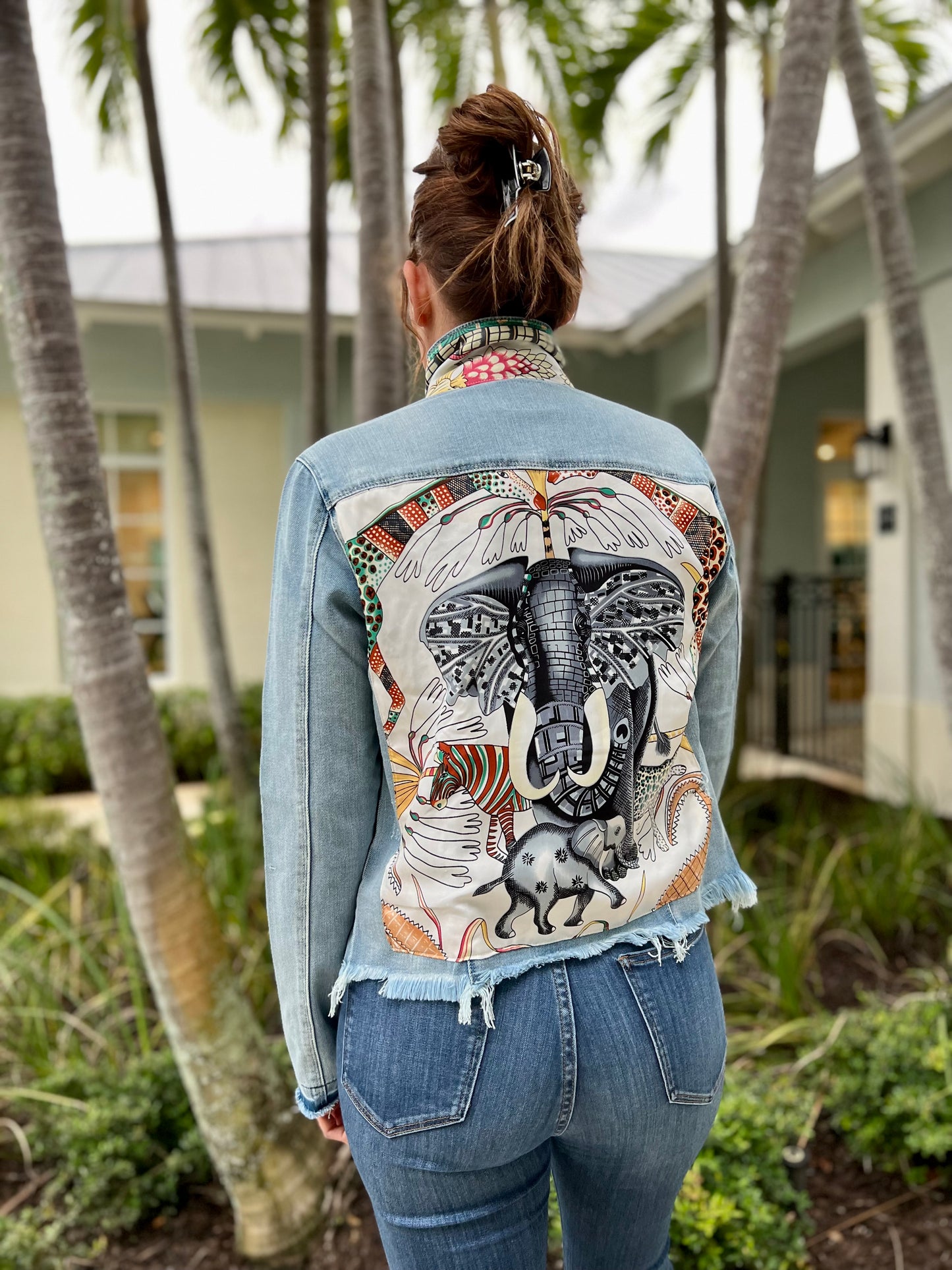 The Light Denim Jacket / White Elephant