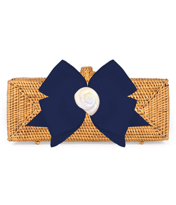 Colette - Fluffy Bow - White Shell