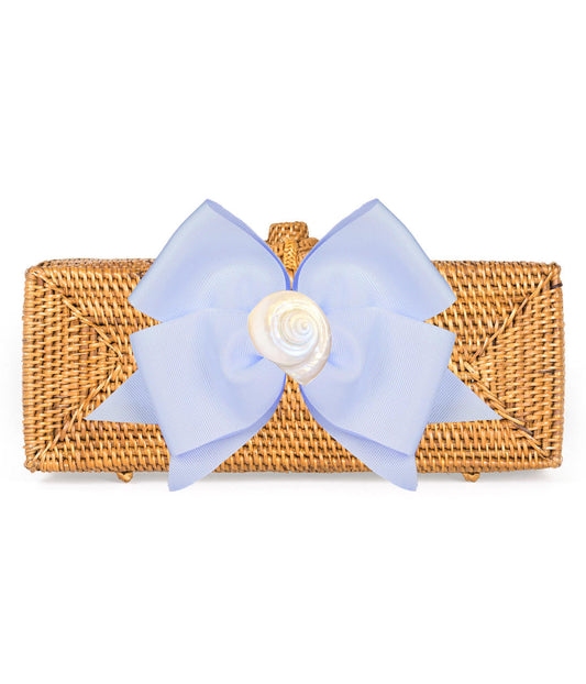 Colette - Fluffy Bow - White Shell - Stacy Bradley Design