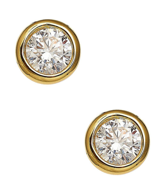 The Baby Bezel Stud - Amy Littleson Collection - Stacy Bradley Design