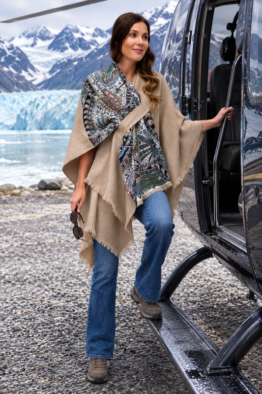 Pull Through Wrap / Beige / Lot’s of Fun Colors