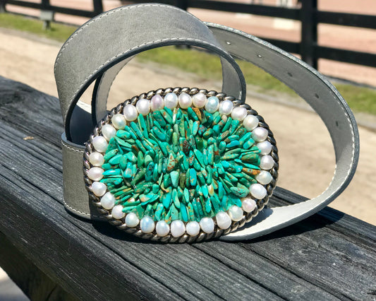 The Stoned Turquoise and Pearls