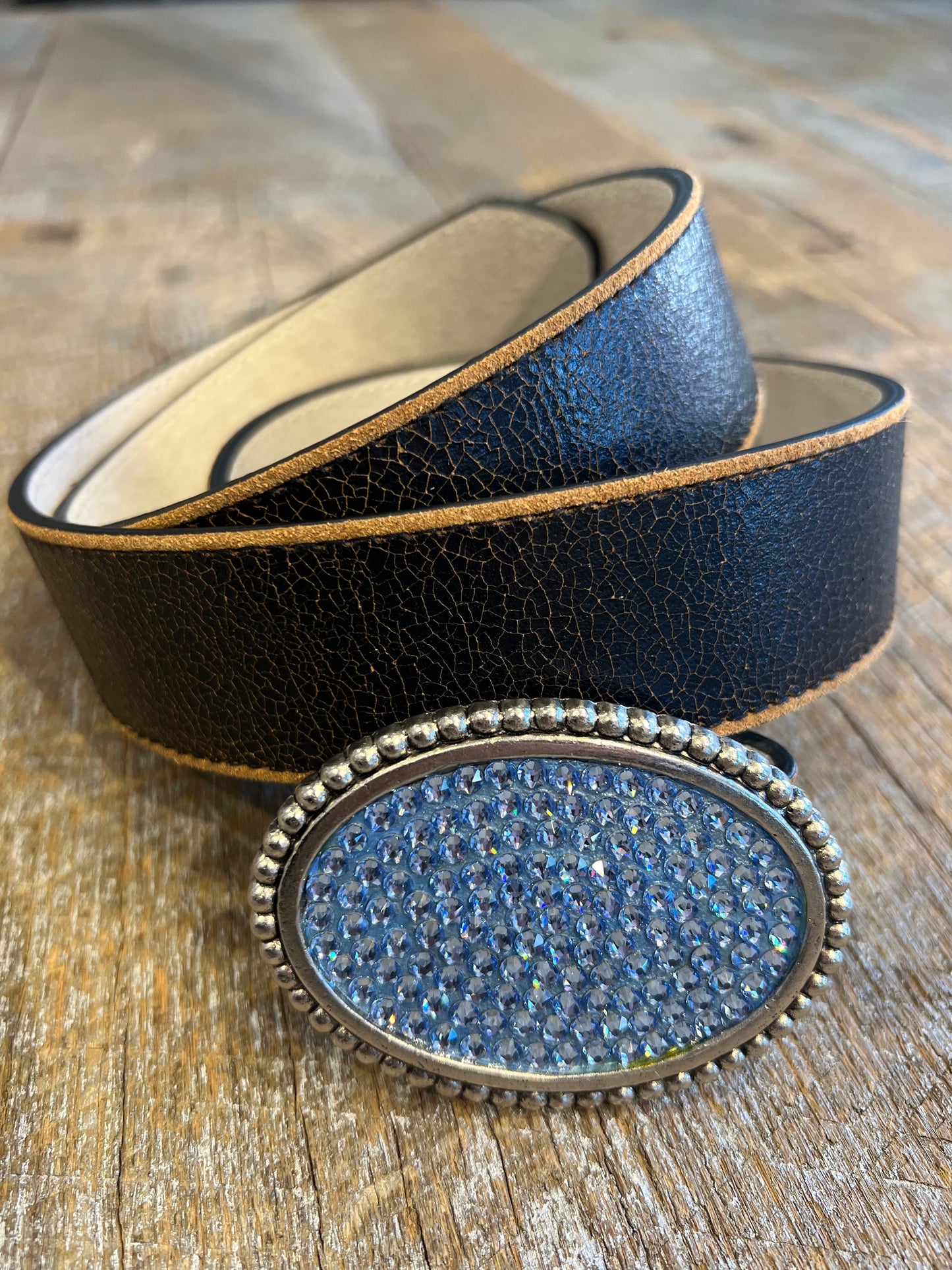 Swarovski belt buckle sale