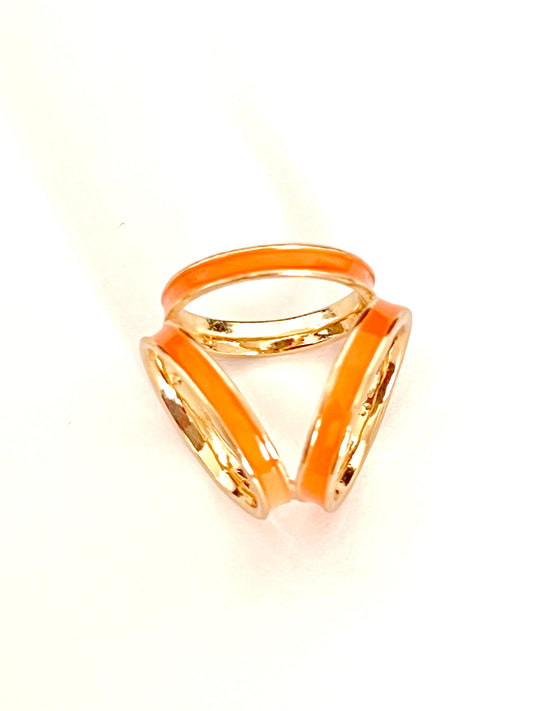 Scarf Ring / Orange